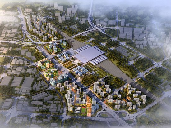 万科再获南站优质地块 百万平米万科城启幕太原新中心