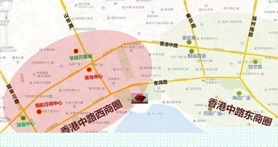 万象城PK海信广场 万象城PK海信广场