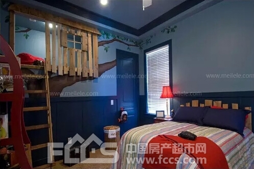 儿童房手绘墙画很赞哦 打造卡通梦幻的童话世界