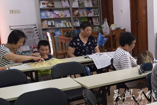 飞英:居家养老活动室,夏日居民好去处