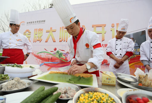 郑州新东方：绿茶的烹饪大师来了