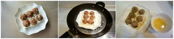 【厨艺课堂】:肉丸蒸豆腐