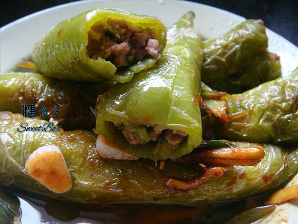 【厨艺课堂】下饭菜—酿辣椒