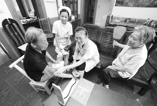 新政出台月余街道签约率低 社区医院居家养老“