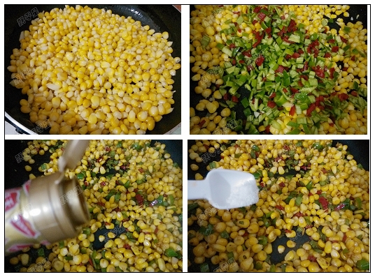 【厨艺课堂】青红椒炒玉米粒