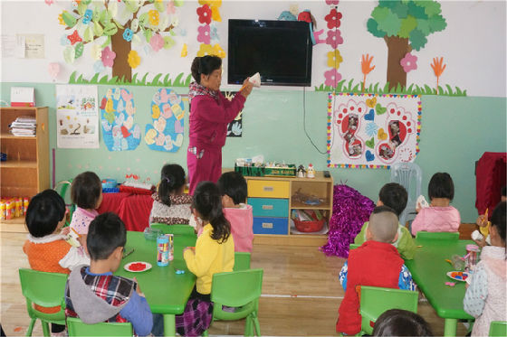 三门峡市幼儿园：家长进课堂 孩子乐融融