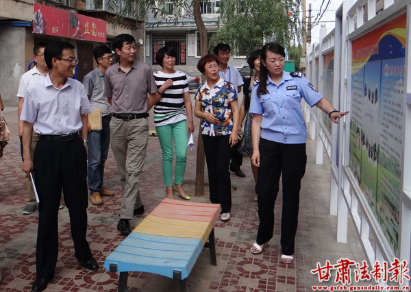 塑造法治“丰碑”——白银市“六五”普法工作纪实