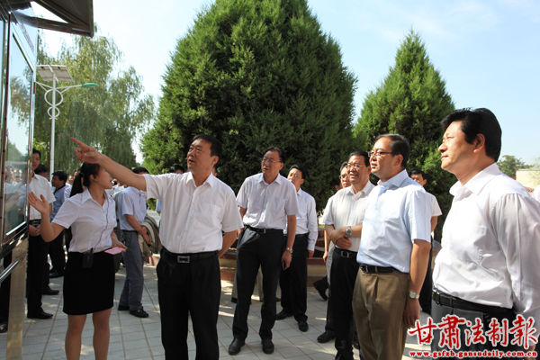 塑造法治“丰碑”——白银市“六五”普法工作纪实