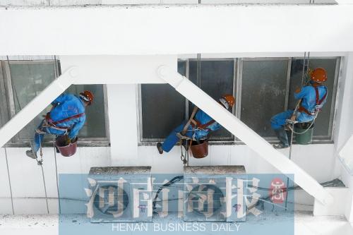 郑州有万名“蜘蛛人” “正规军”不足两成