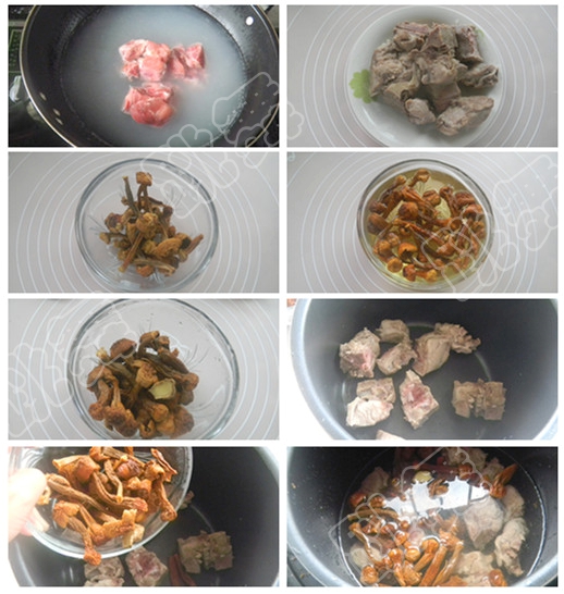 【厨艺课堂】姬松茸炖排骨