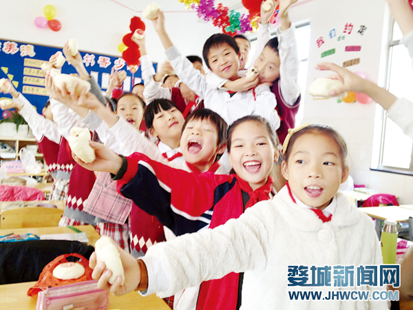亲子课堂,我们一起做馒头