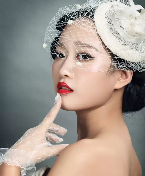 赛美儿美妆课堂:时尚复古新娘造型