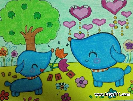 幼儿园大班绘画作品:风车 大班画画作品素材:大班画画作品图片:求大班幼儿绘画作品