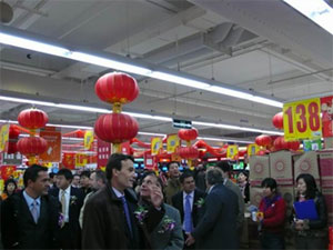 集团家乐福宣布打造出首家节能超市-家乐福武汉光谷店.作为
