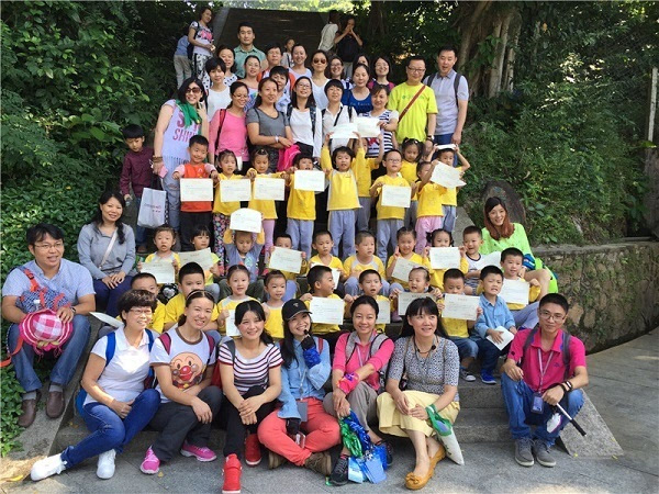 南山佳嘉豪苑幼儿园到仙湖植物园体验自然科普课堂