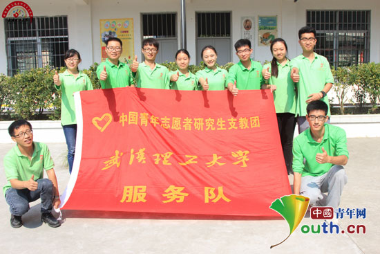 武汉理工大学第十七届研究生支教团三都服务队成员合影。左宇轩 摄 武汉理工大学第十七届研究生支教团三都服务队成员合影。左宇轩 摄