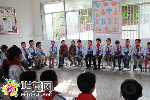 梦想课堂走进铜梁水口小学。铜梁区供图